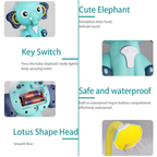 Cute Elephant Sprinkler Bath Toy – Fun Baby Shower Gift & Toddler Water Play Set