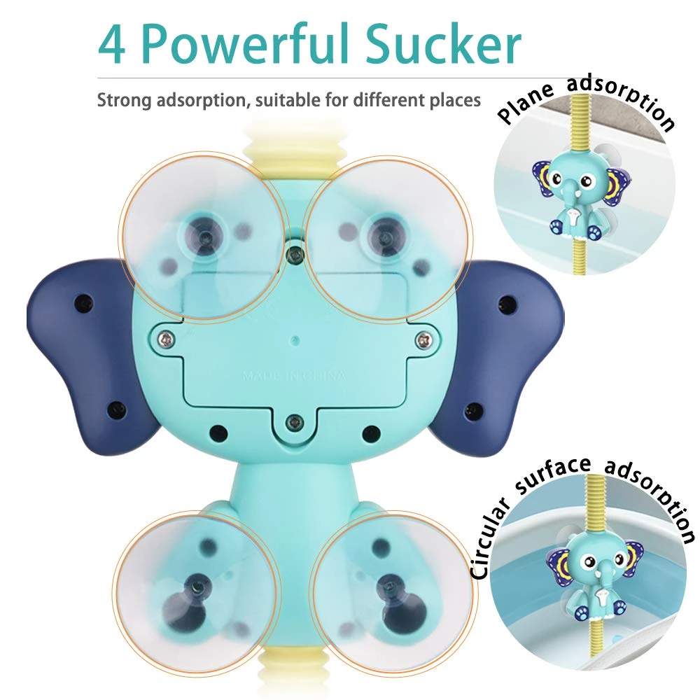 Cute Elephant Sprinkler Bath Toy – Fun Baby Shower Gift & Toddler Water Play Set