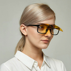 Premium Blue Light Blocking Clip-On Glasses for Computers & Smartphones