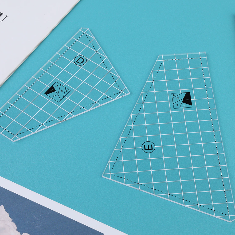 Creative Quilting Cutting Template Set For Cloths