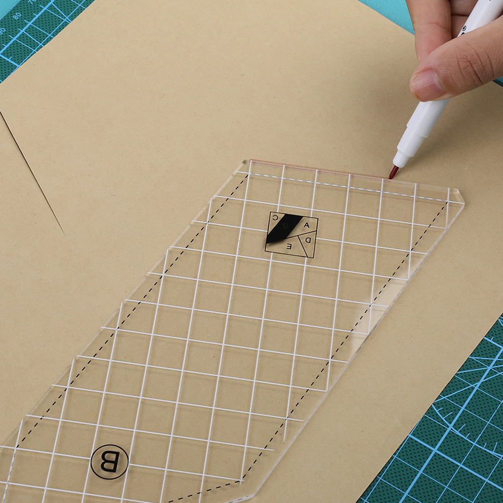 Creative Quilting Cutting Template Set For Cloths