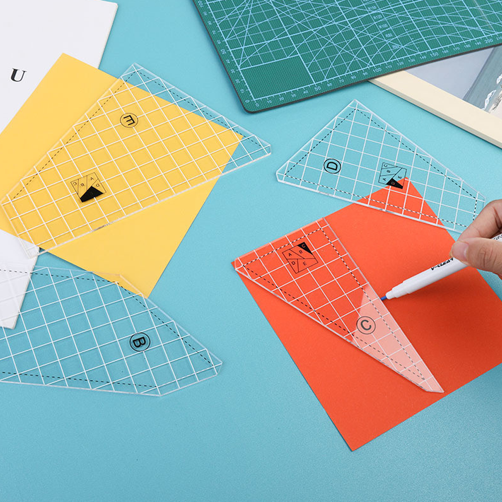 Creative Quilting Cutting Template Set For Cloths