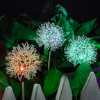 Solar Powered Dandelion Garden Color Changing Lights