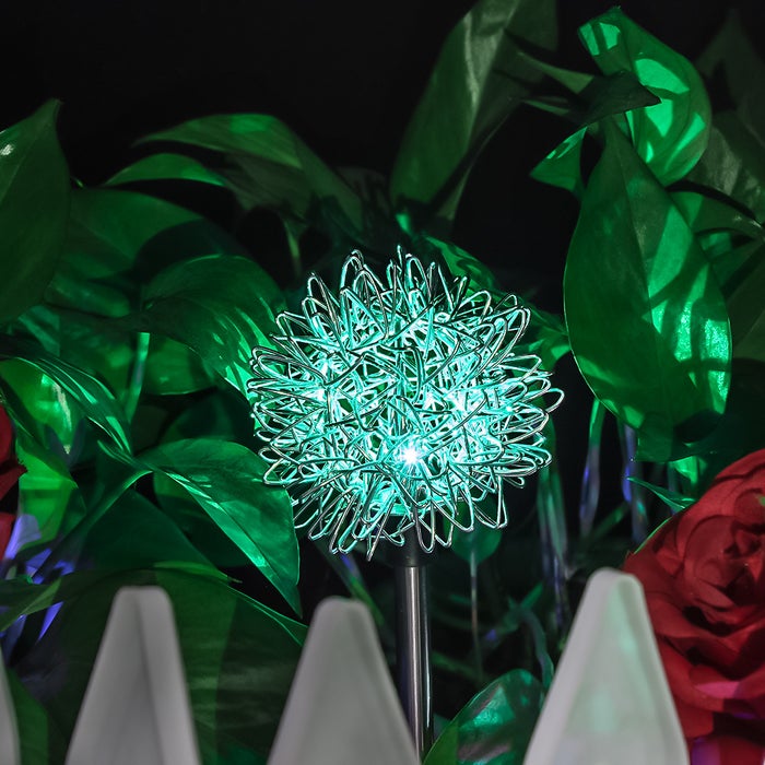 Solar Powered Dandelion Garden Color Changing Lights