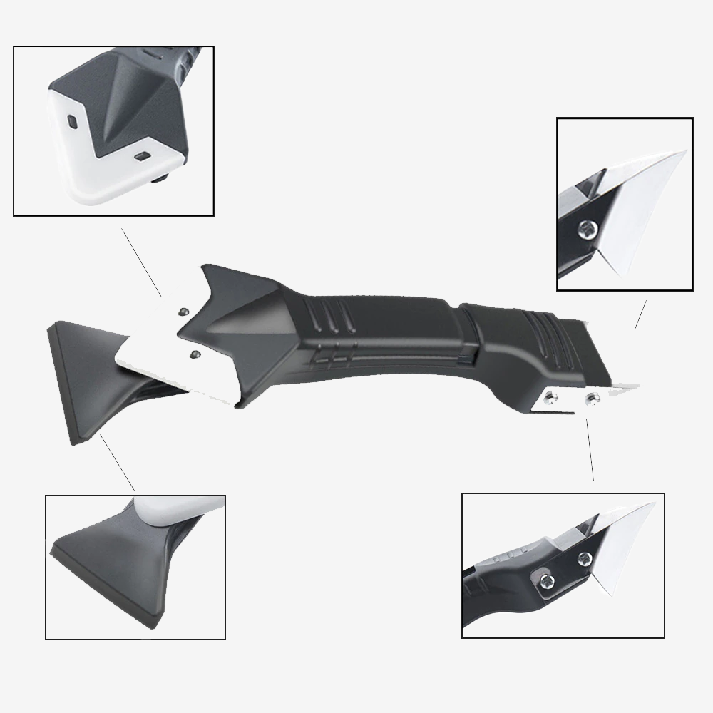 Glass Glue Angle Scraper