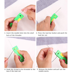 Automatic Needle Threader Set of 5 – Durable & Convenient Sewing Tool, Perfect Gift for Seamstresses