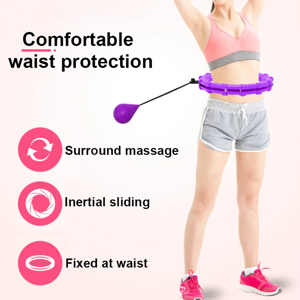 Smart Hula Hoop – Adjustable Fitness & Calorie Burner | Perfect Gift for Fitness Enthusiasts
