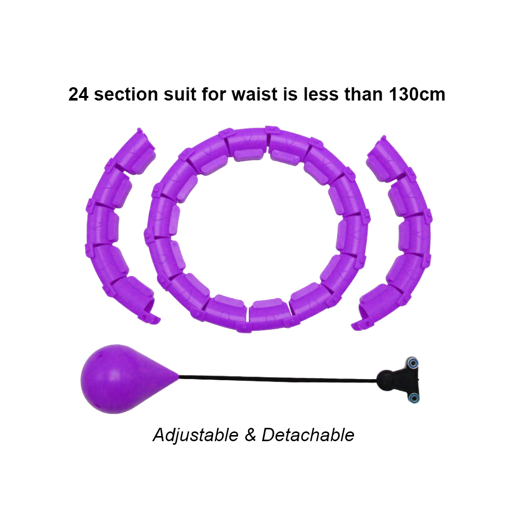 Smart Hula Hoop – Adjustable Fitness & Calorie Burner | Perfect Gift for Fitness Enthusiasts