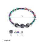 Obsidian Magnetic Therapy Anklet – Reduce Swelling & Varicose Veins | Perfect Health Gift for Her