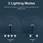 Fireworks Solar Garden Stake LED Lights