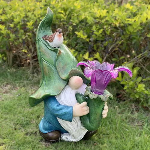 Adorable Garden Gnome Solar Lights