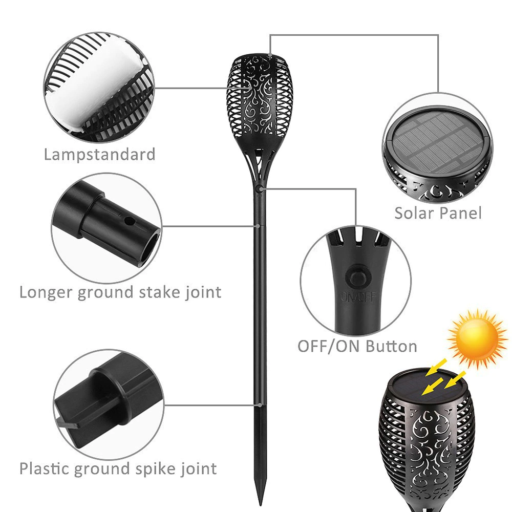 Solar Torch Lights Outdoor