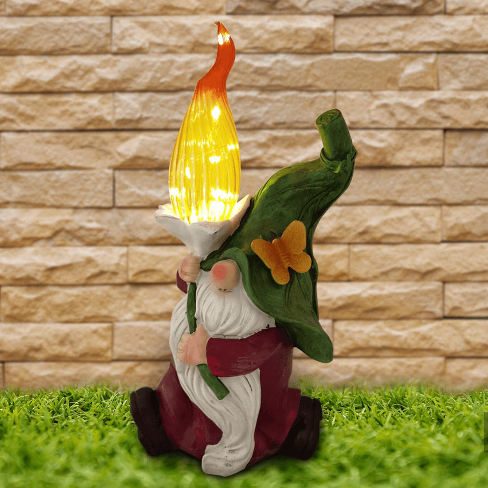 Solar Gnome Garden Ornaments