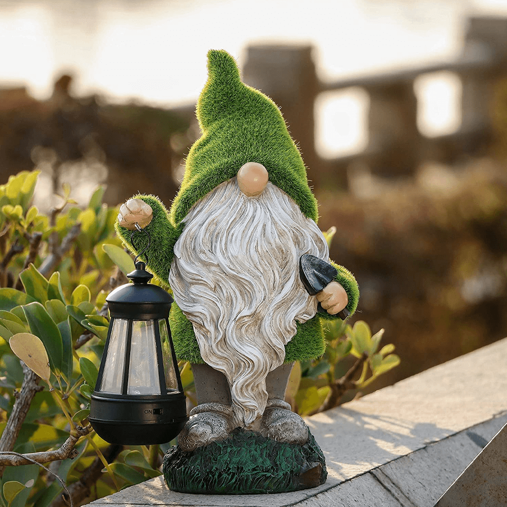 Solar Gnome Garden Ornaments