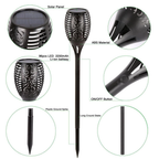 Flickering Flame Solar Lights