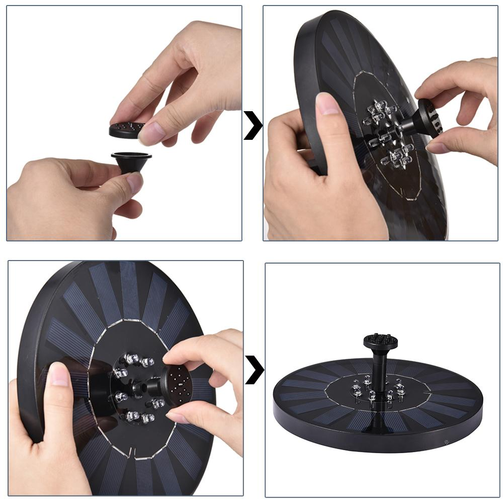 Outdoor Solar Garden Fountain