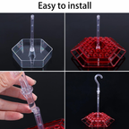 Ant Proof Sweety Hummingbird Feeder with Perch – Outdoor Hanging Yard Garden Decoration, Perfect Gift for Garden Lovers
