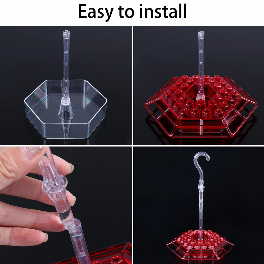 Ant Proof Sweety Hummingbird Feeder with Perch – Outdoor Hanging Yard Garden Decoration, Perfect Gift for Garden Lovers