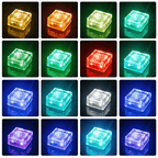 Solar Glass Brick Lights