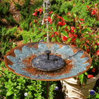 Solar Powered Garden Fountain