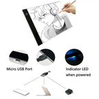 A4 LED Graphic Tablet Writing Painting Light Box Tracing Board Copy Pad