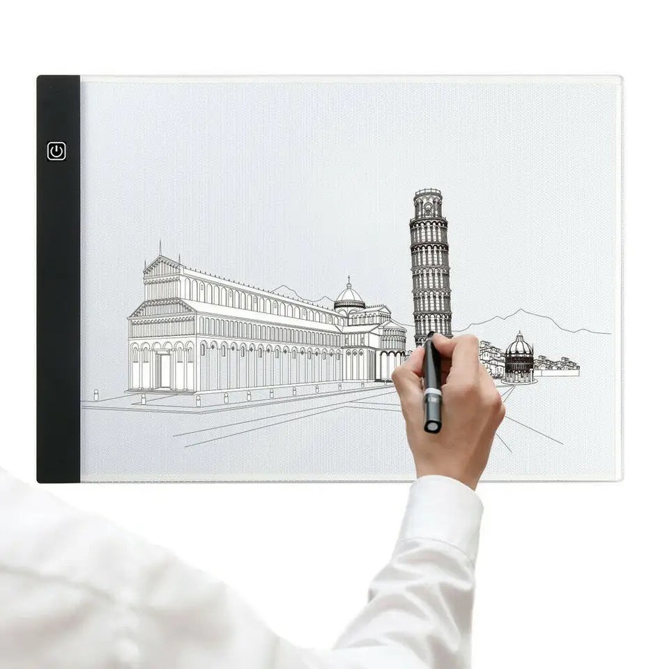 A4 LED Graphic Tablet Writing Painting Light Box Tracing Board Copy Pad