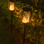 Waterproof Energy-Efficient Flickering Solar Flame Lights