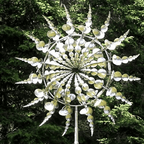 Easy-To-Install Magic Metal Windmill Decor
