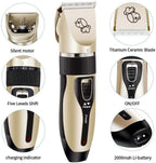 All-in-One Pet Grooming Kit
