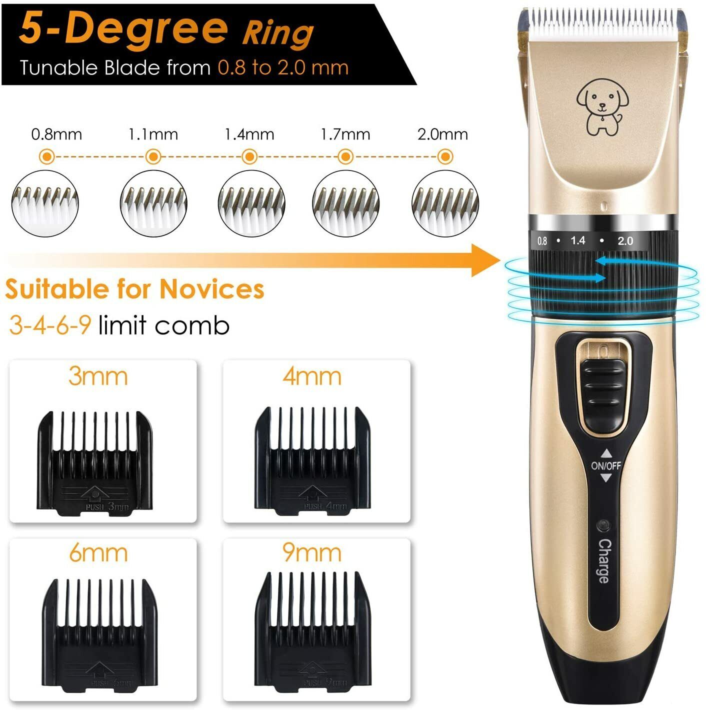 All-in-One Pet Grooming Kit