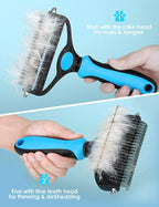 Cat Undercoat Rake Comb for Pet Grooming