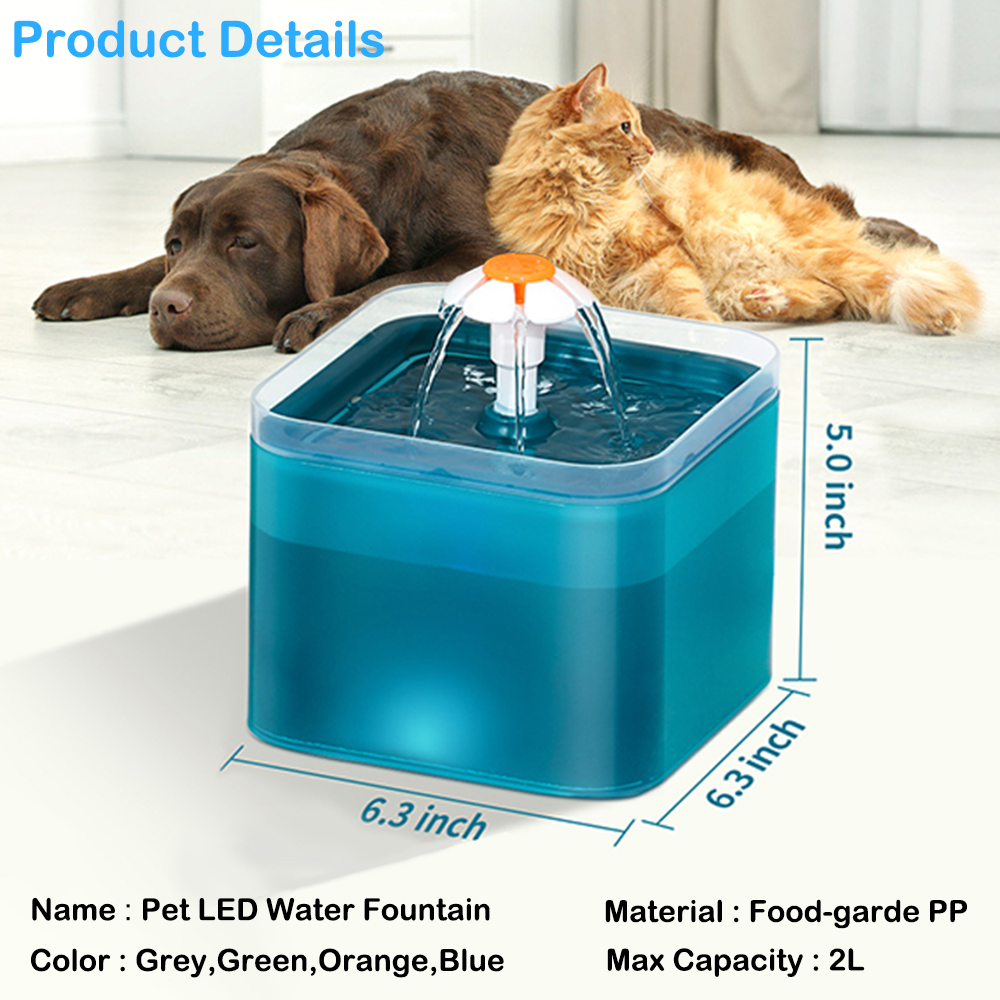 Automatic Pet Water Fountain | Dogs & Cats