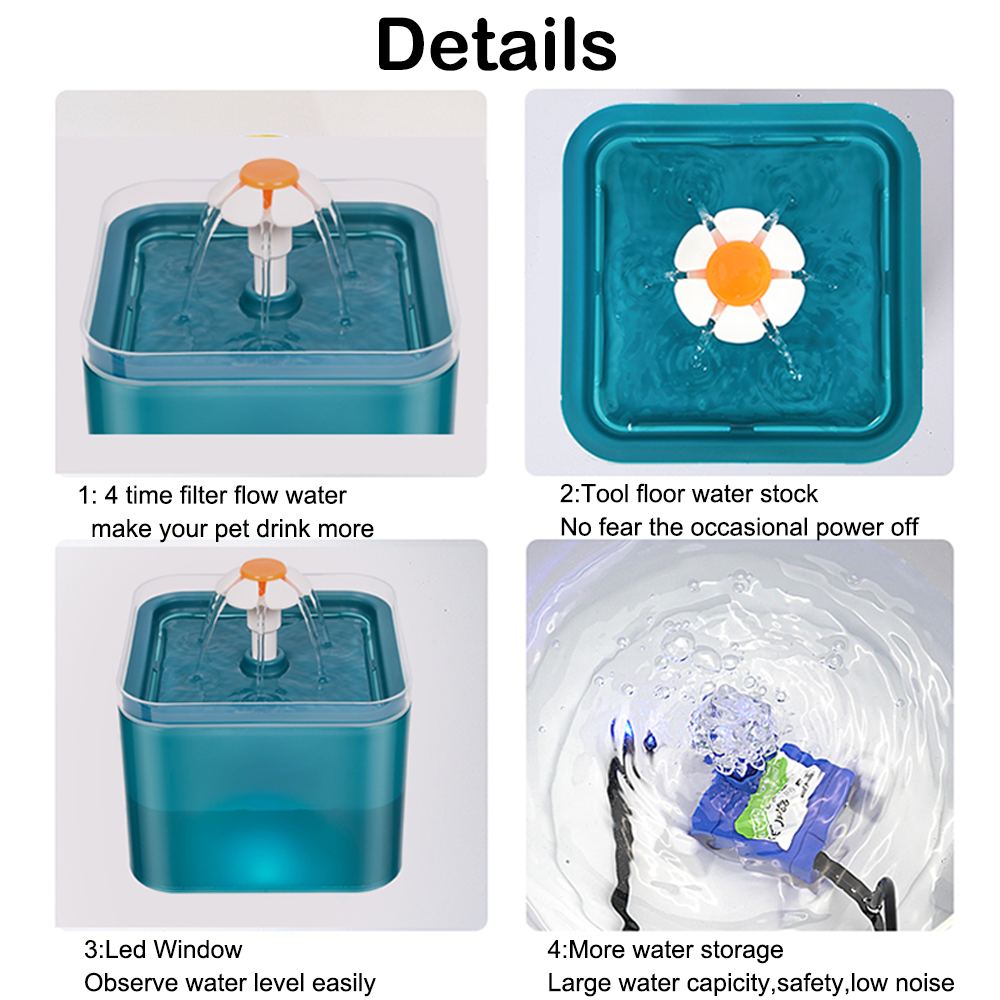 Automatic Pet Water Fountain | Dogs & Cats