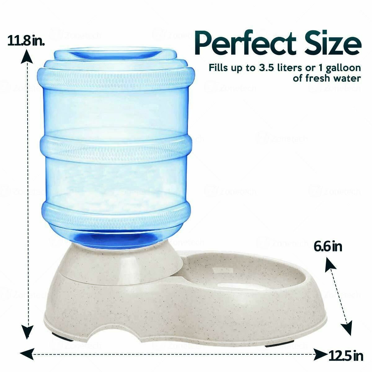 Automatic Pet Feeder Waterer 3.7L