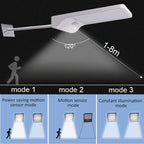 48 LEDs Solar Gutter Light