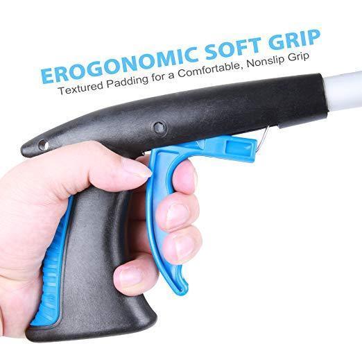 Easy Reach Grabber Stick - Extra Long Foldable Gripper and Reaching Tool, Heavy Duty Pick Up Stick Grabbers for Seniors
