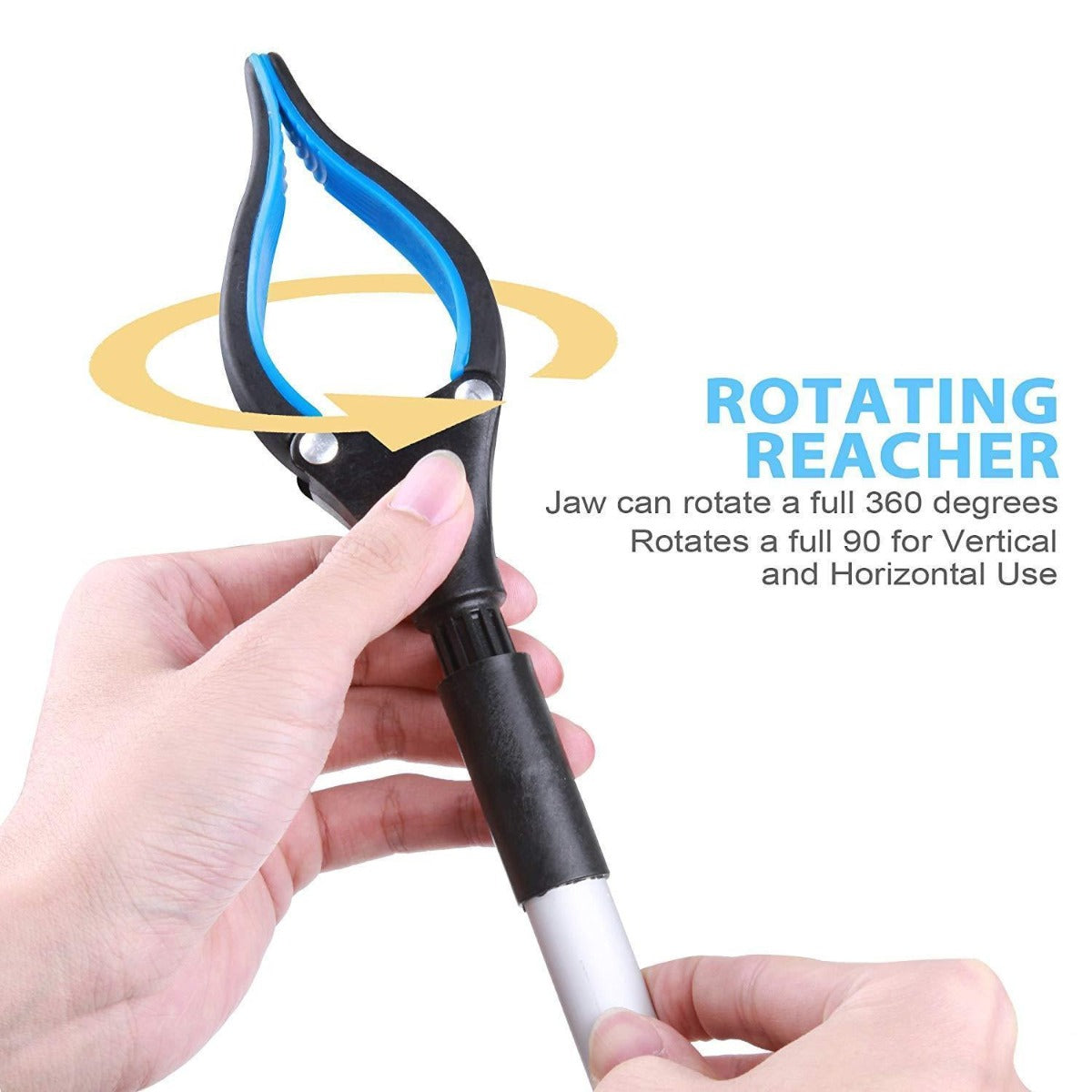 Easy Reach Grabber Stick - Extra Long Foldable Gripper and Reaching Tool, Heavy Duty Pick Up Stick Grabbers for Seniors