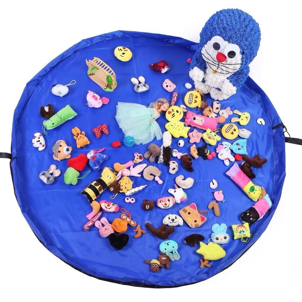 No Mess Pack and Play Toy Storage Bag - Portable, Easy Cleanup | Perfect Gift for Kids