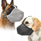 Adjustable Breathable Pet Dog Muzzle, Anti-Bark Bite Mesh Mouth Cover
