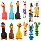 Interactive Screaming Chicken Dog Toy for Aggressive Chewers and Active Play