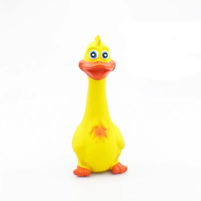 Interactive Screaming Chicken Dog Toy for Aggressive Chewers and Active Play