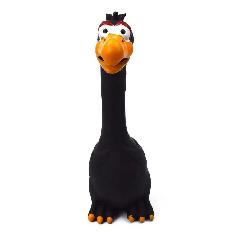 Interactive Screaming Chicken Dog Toy for Aggressive Chewers and Active Play
