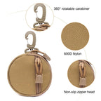 Portable Dog Treat Bag: Durable, Lightweight Pouch with Rotatable Carabiner