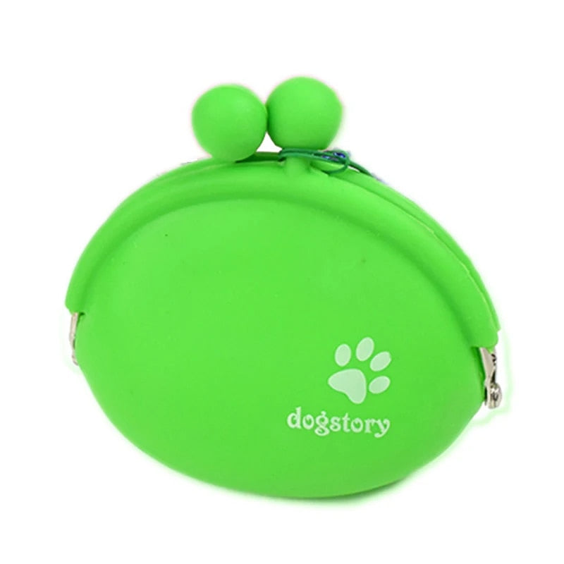 Silicone Pet Dog Training Food Snacks Bag – Outdoor Travel Waist Storage for Treats