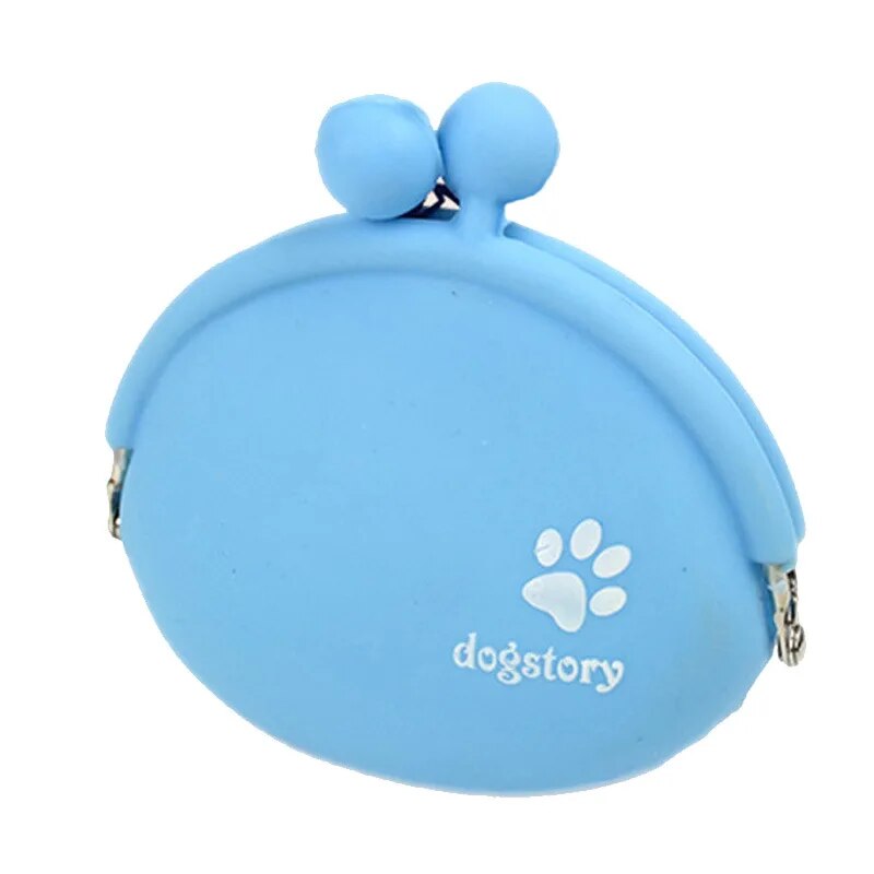 Silicone Pet Dog Training Food Snacks Bag – Outdoor Travel Waist Storage for Treats