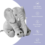 Adorable Elephant Plush Toy Pillow