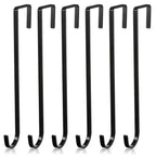 Floral Wreath Hanger: Over-The-Door Metal Hook for Christmas & Easter Wreaths - Xmas Party Supplies
