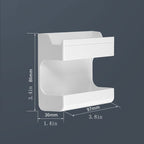 Modern Wall Mounted Shelf Organizer Multi Functional Holder for Remote Controls & Phones
