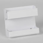 Modern Wall Mounted Shelf Organizer Multi Functional Holder for Remote Controls & Phones
