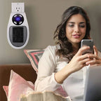 Portable Electric Heater, Wall Mounted Room Heater with Remote Control & LED Display, Energy Efficient Winter Heater